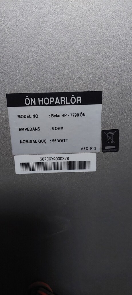 ARÇELİK MARKA HOPERLÖR KABİN 1 ÇİFT SAĞLAM DENER ALIRSIN. - 3