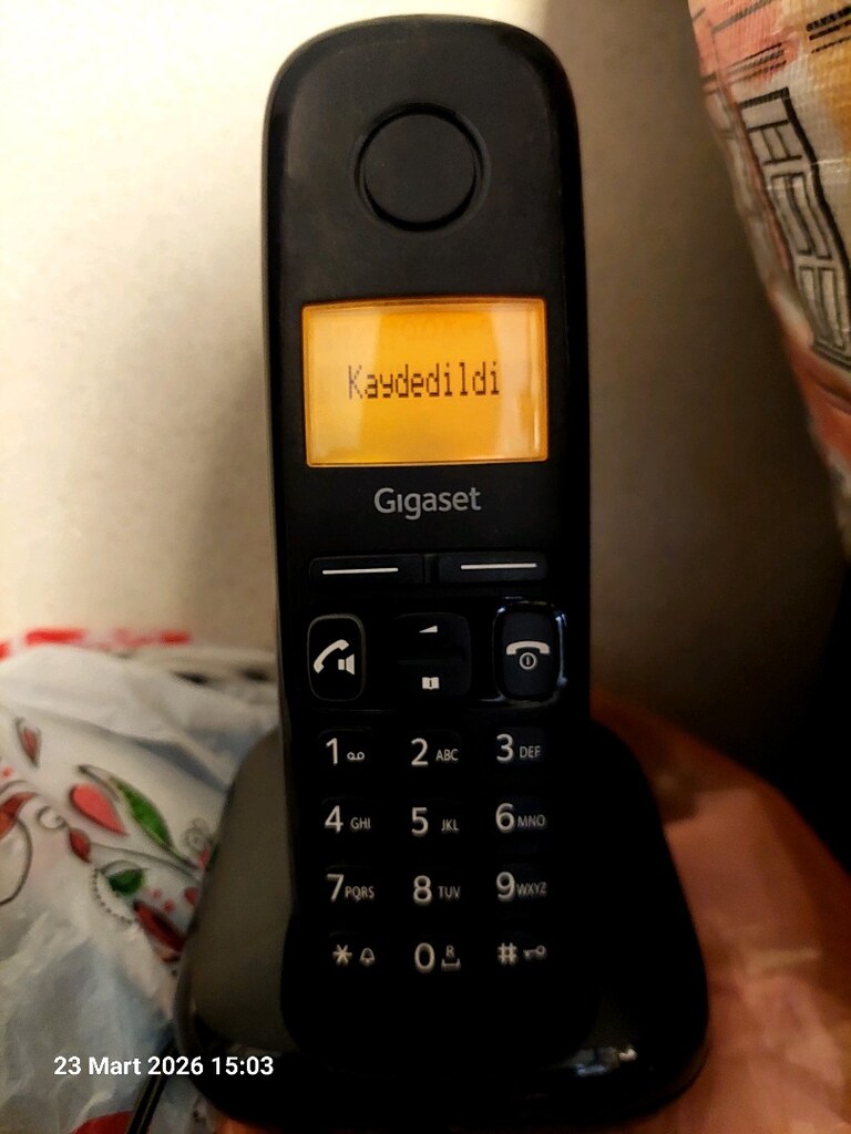 gigaset telsiz telefon - 3