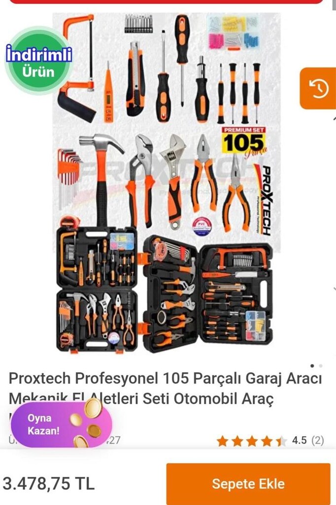 105 Parça Çok Amaçlı Takım Çantası – Komple Set - 2