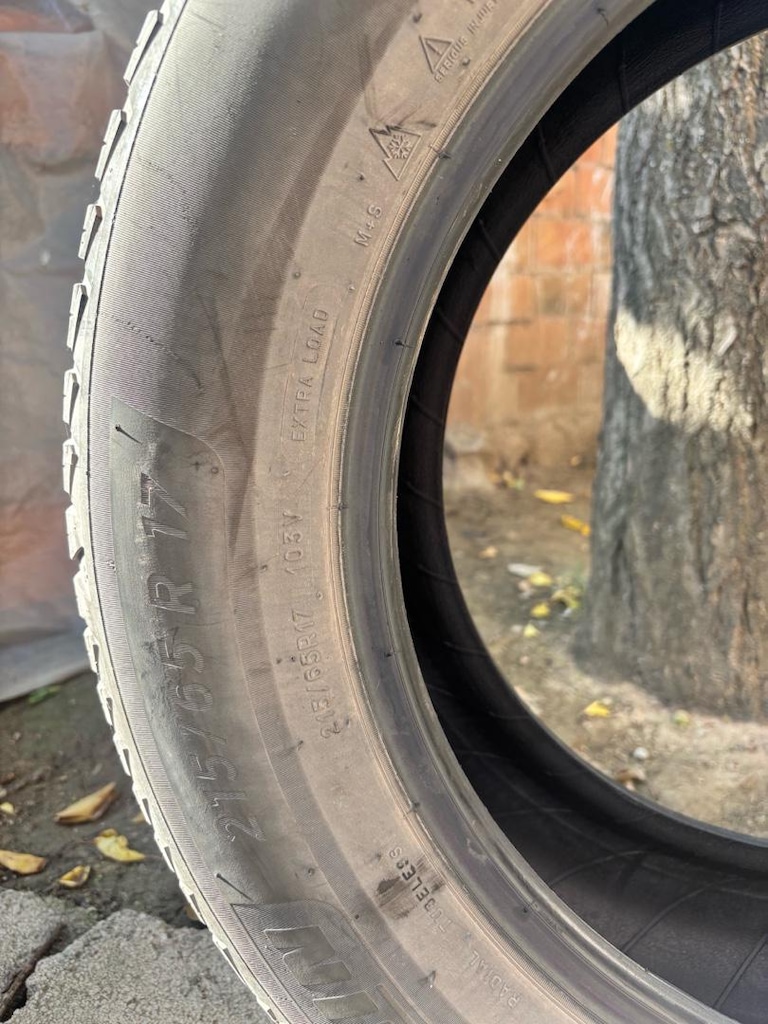 215/65R17 Dört mevsim lastikler 4 adet vardır - 14