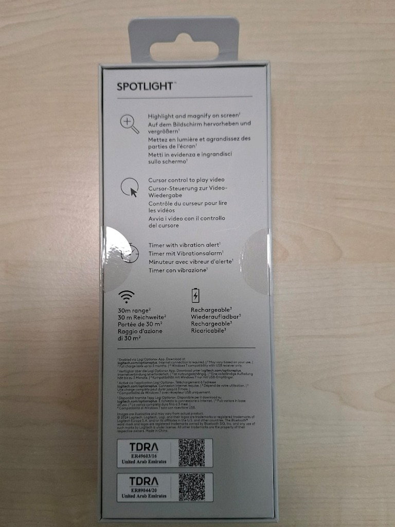 Logitech Spotlight Gold Sunum Kumandası SIFIR - 2