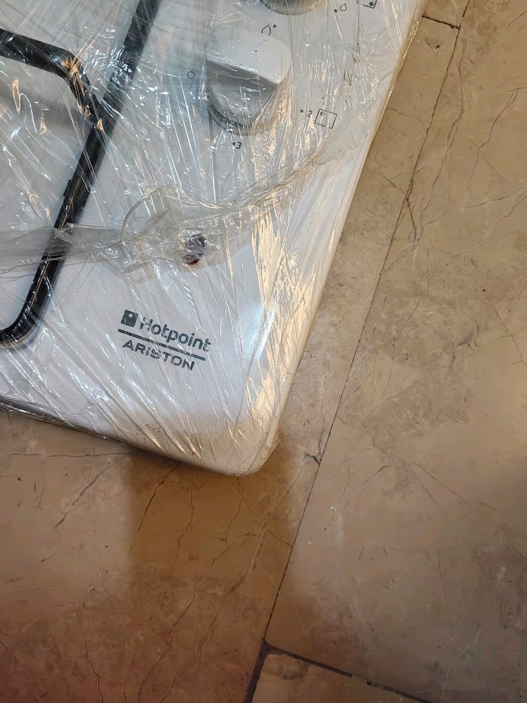 Set üstü ocak. Ariston hotpoint beyaz renk. - 2