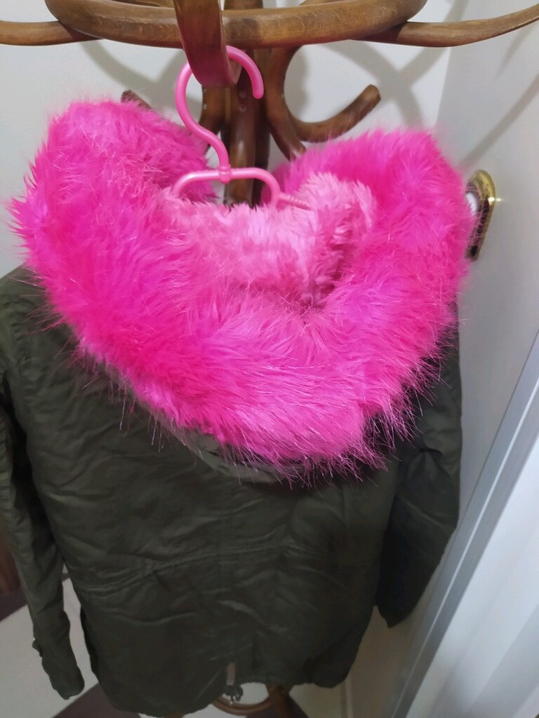 Bayan kürklü parka - 6