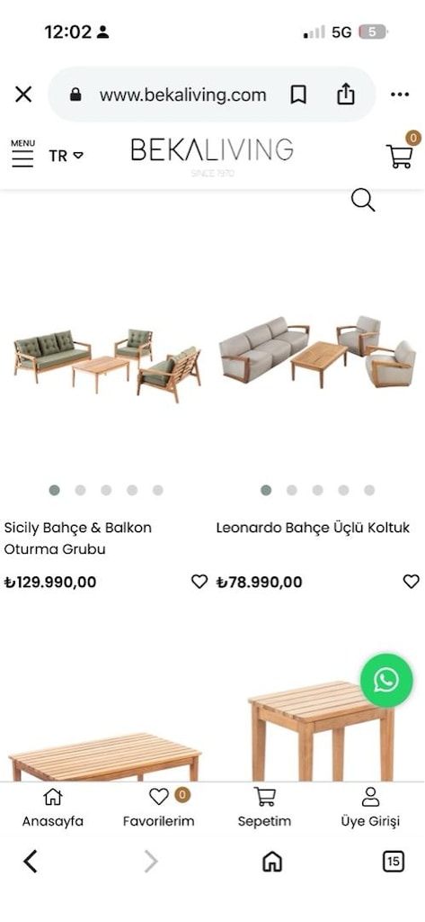 Gerçek ahşap balkon, bahçe takımı - 8