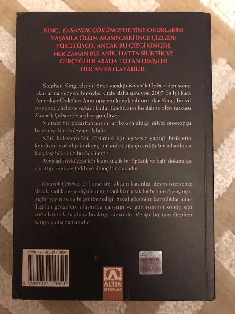 Karanlık Çöküncü / Stephen King - 2