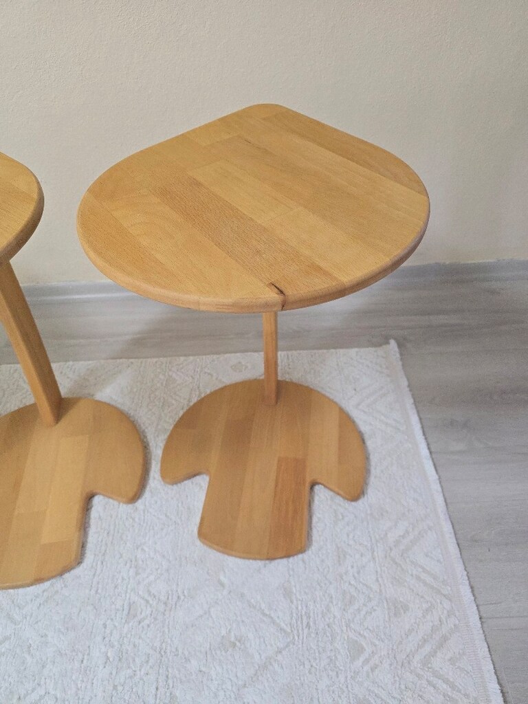 Masif Ahşap Sehpa - 6