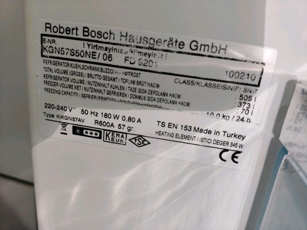 20.000 TL Etkin 20.000 TL Etkin Bosch siyah cam serisi 505 litre nofro - 8
