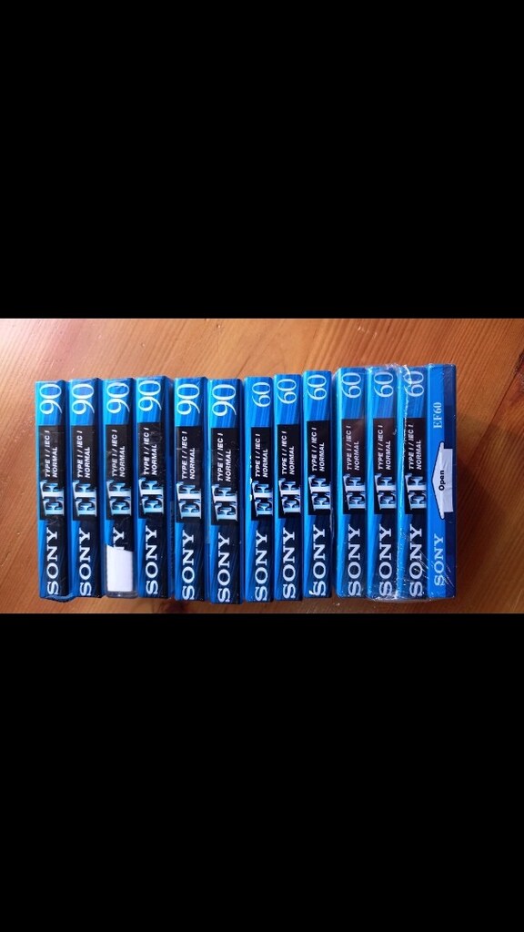 SONY EF 60 & 90 BOŞ KASET 13 ADET - 3