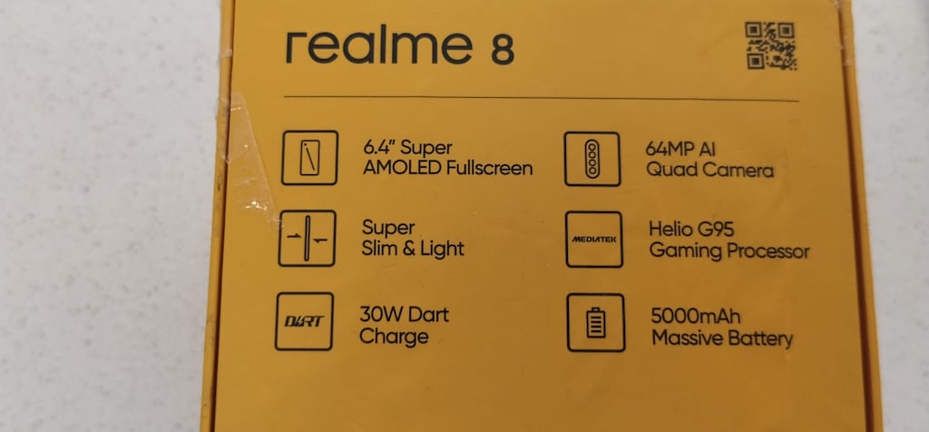 REALME 8 SORUNSUZ ÇOK TEMİZ TELEFON - 3