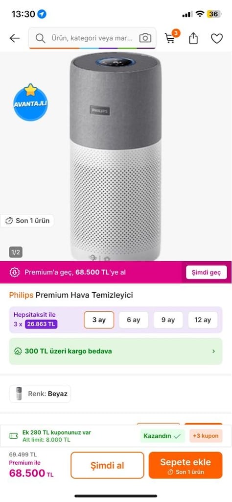 philips AC3033 hava temizleme cihazı - 9