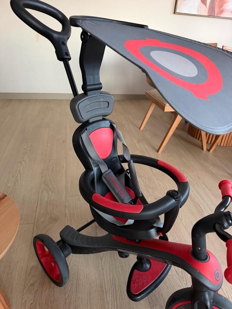 Globber Kırmızı Bisiklet 4 ü 1 arada - 3