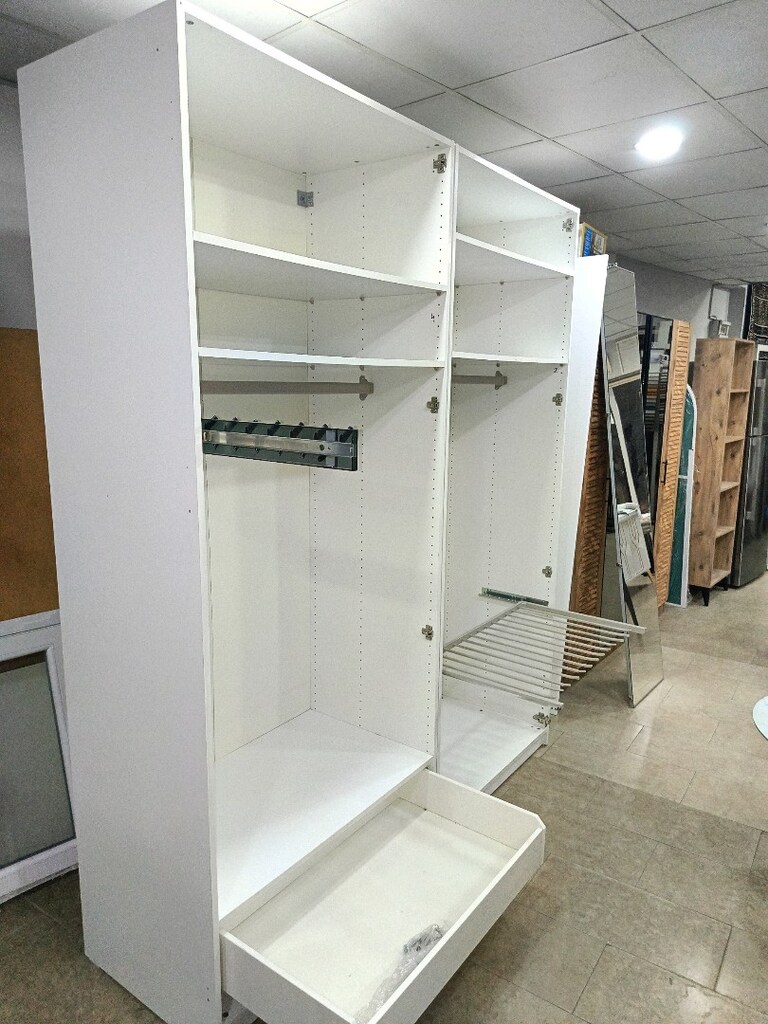 ikea pax lüx derin gardrop yerden yüksekliği 237 en 200 cm derinlik 58 - 3