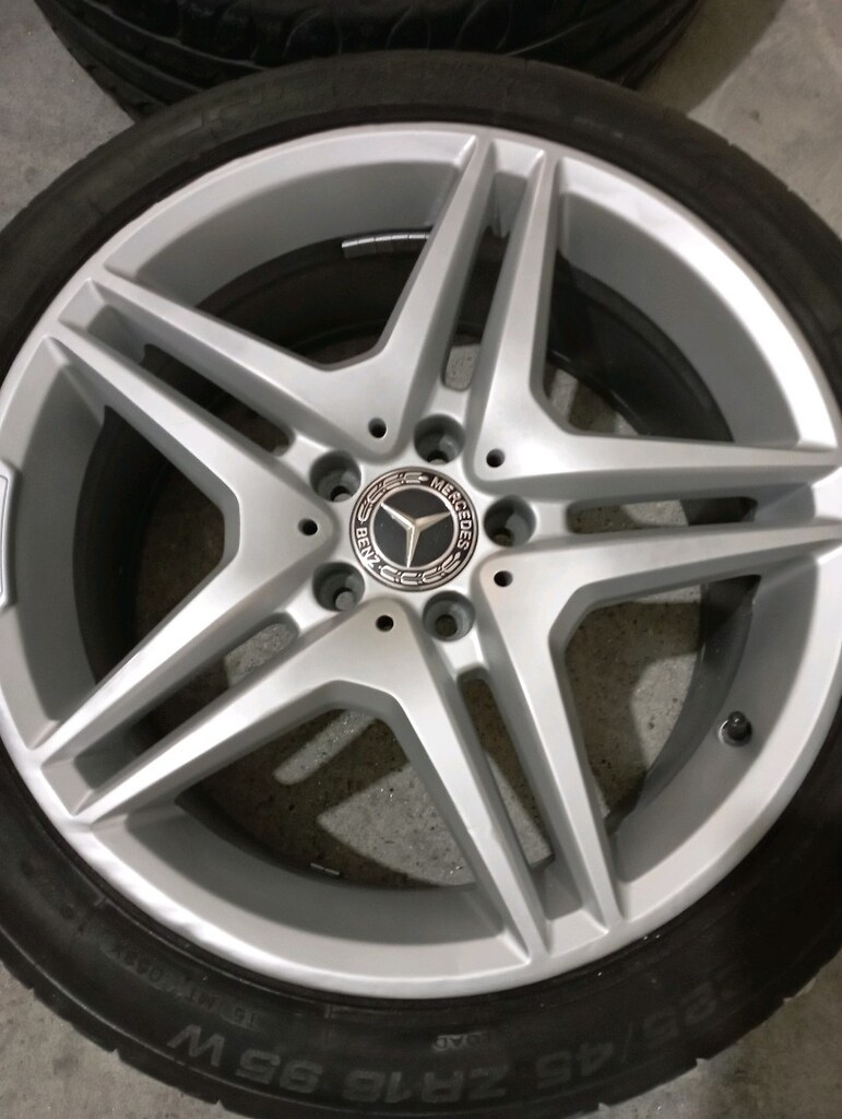 Mercedes jant lastik takımı 18 inc - 8