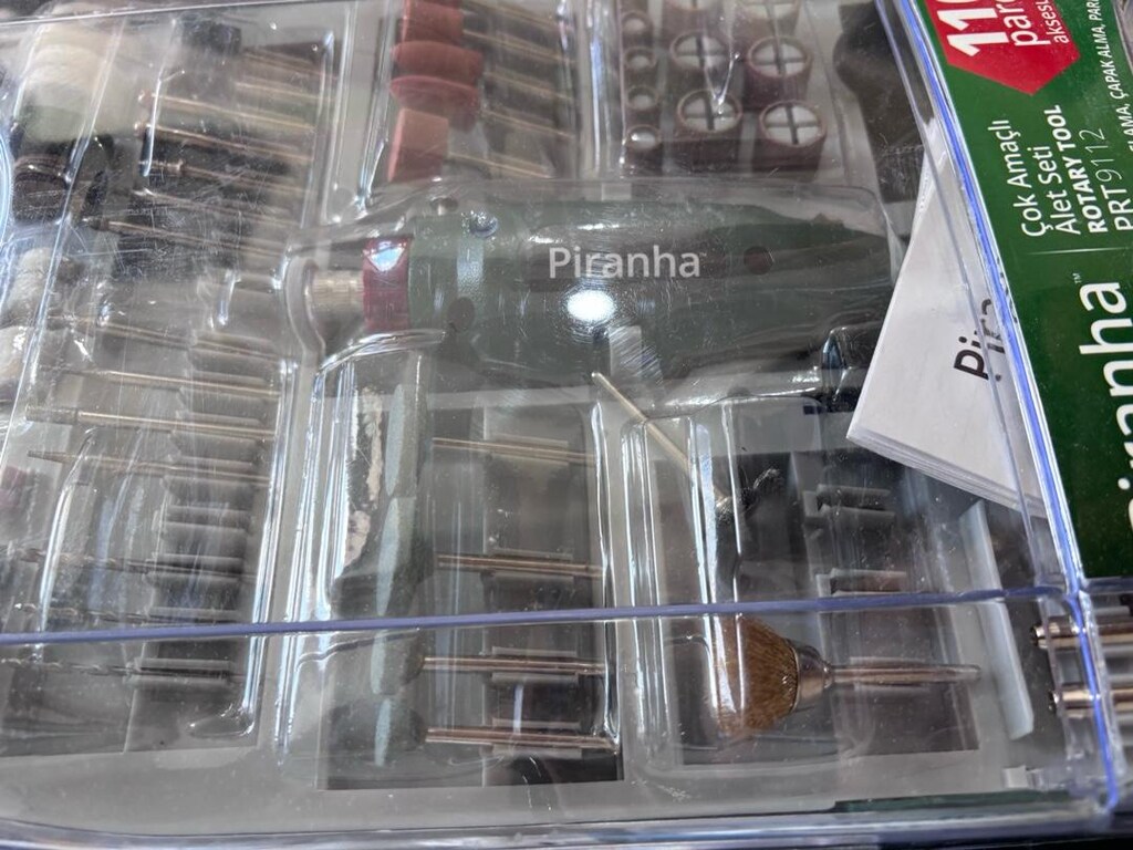 Piranha Çok Amaçlı Alet Seti 110 Parça - 3