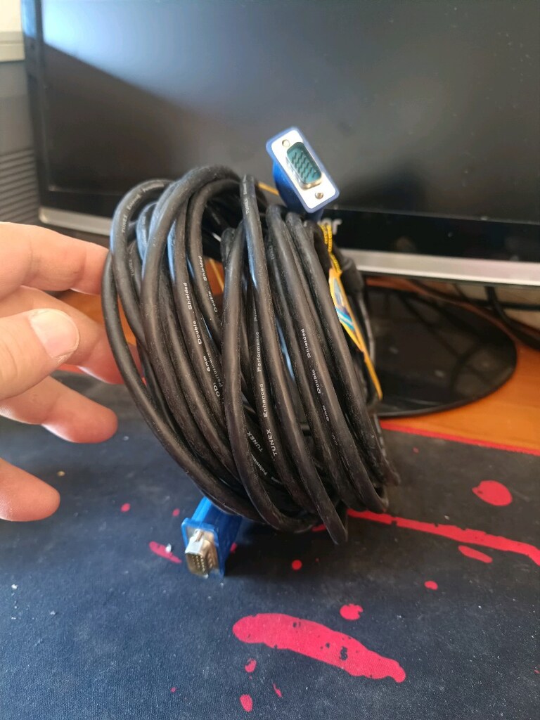 VGA Kablo 10 Metre 2 taraf erkek - 2