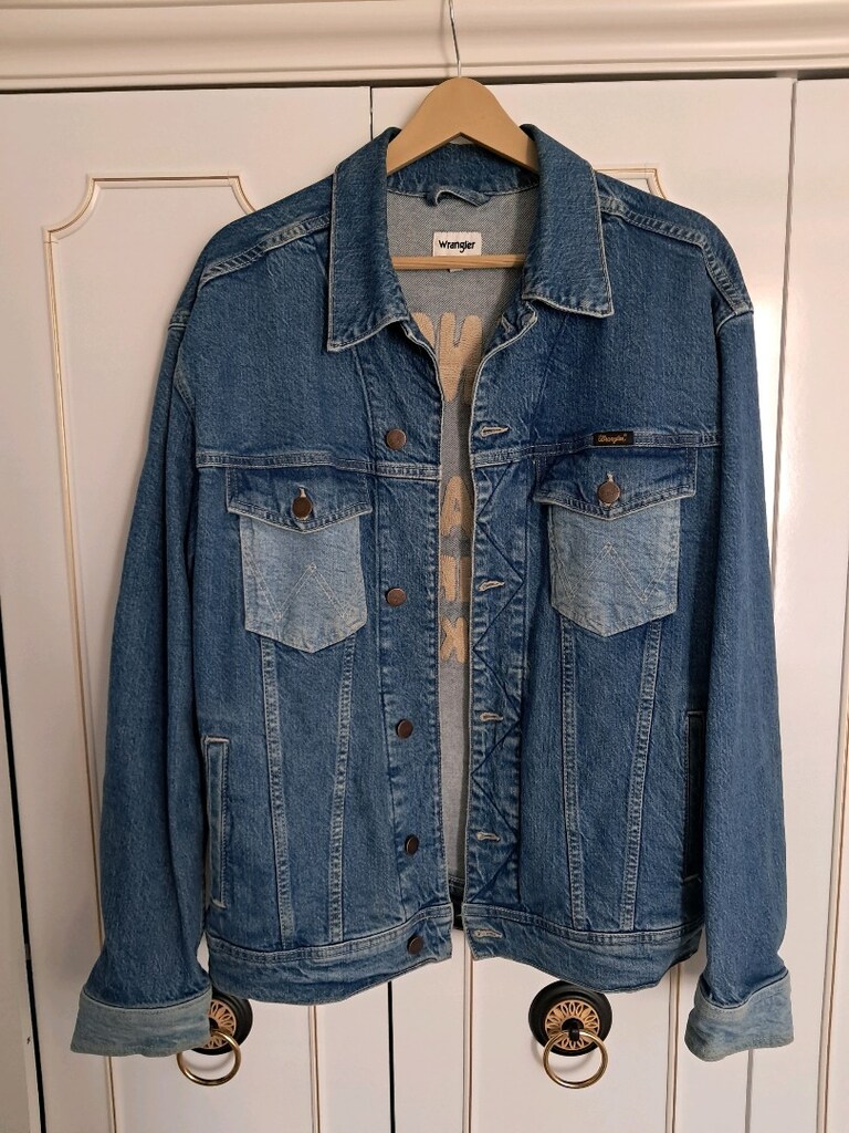 erkek orijinal wrangler kot çeket - 2