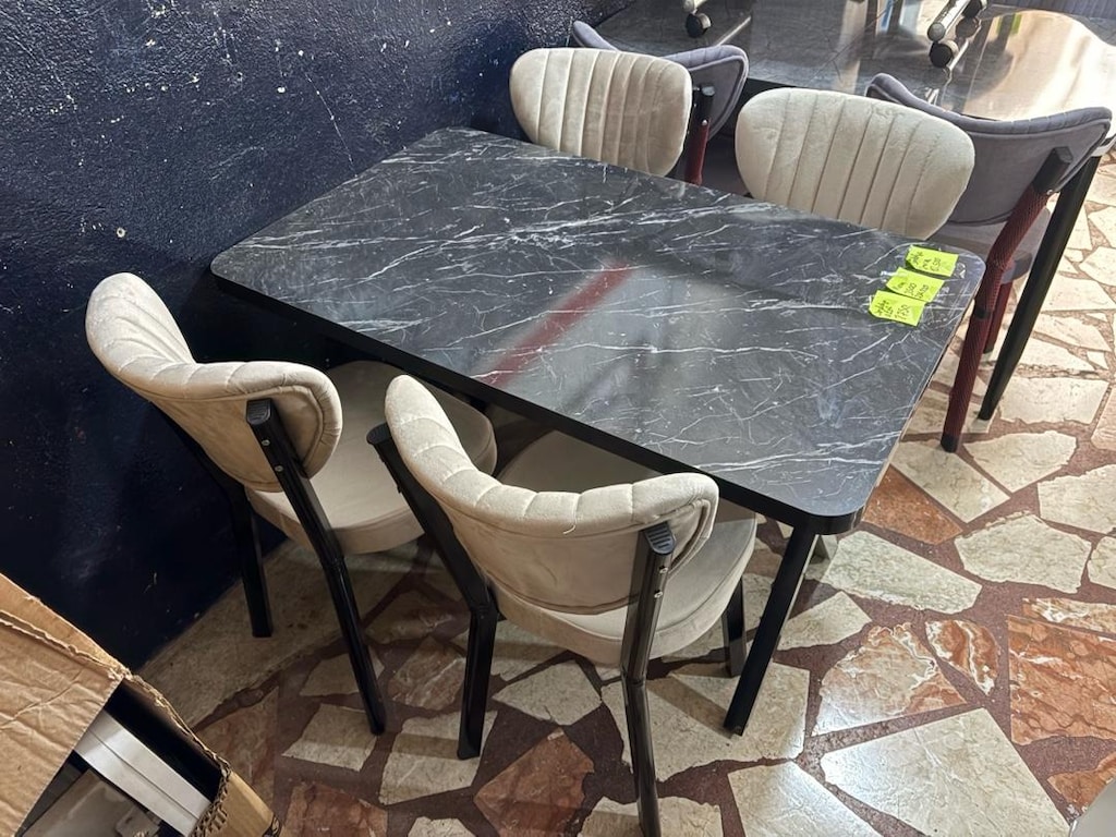 sıfır ürün elma masa sandalye takımı - 3