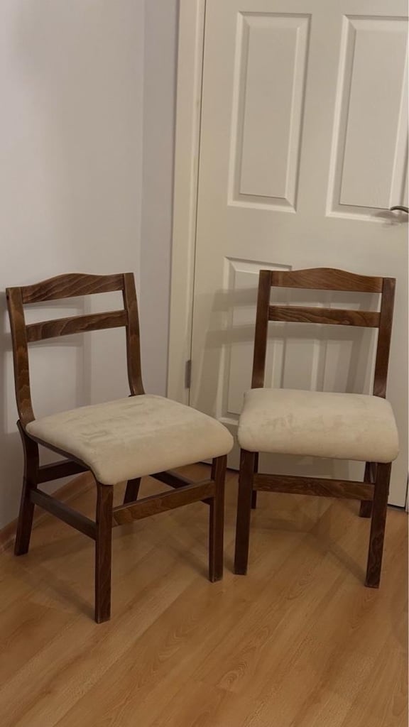 Kelebek Mobilya 2 Adet Ahşap Sandalye