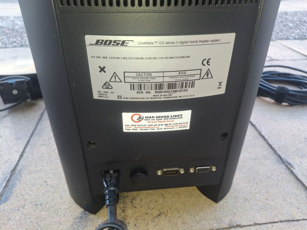 BOSE CİNEMATE GS SERIES II DIGITAL HOME THEATER SYSTEM-45.000 TL - 5