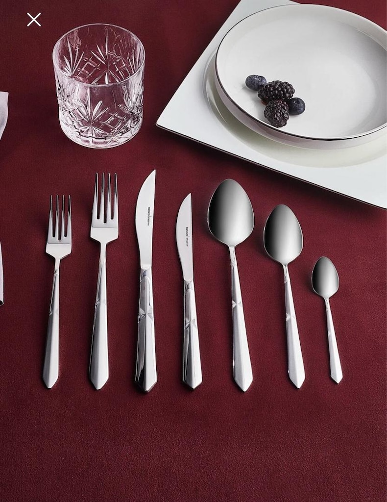 karaca elegance diamond çatal kaşık bıçak seti - 3