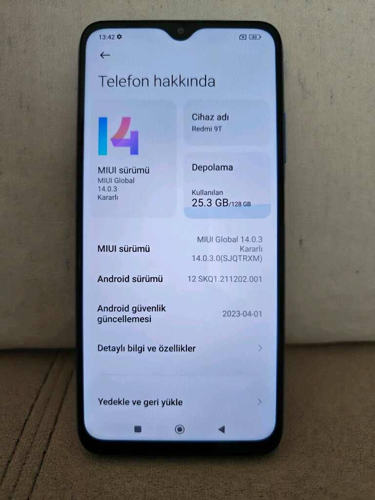 XİAOMİ REDMİ 9T 4+2/128 YURTİÇİ HERŞEY AKTİF - 3