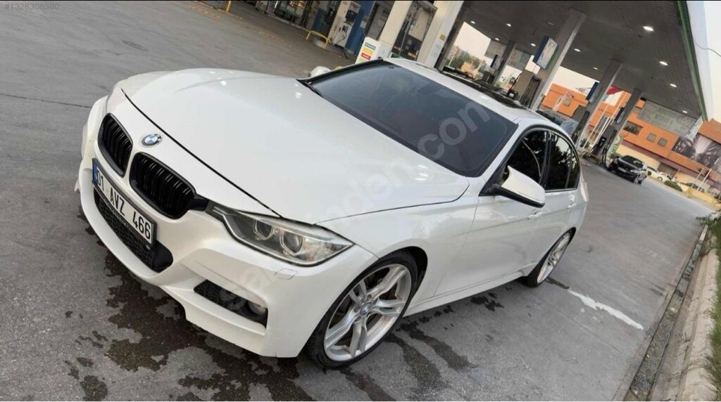 BMW 320 ied temiz bakımli aile aracı - 11