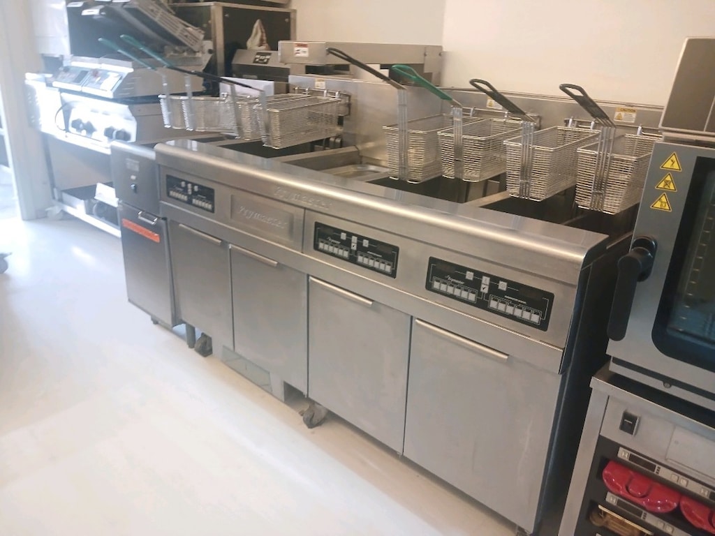 frymaster fritöz 6 sepetli elektrikli çıtır tavuk patates endüstriyel - 3
