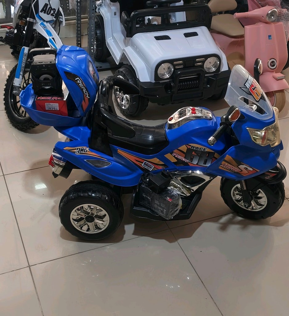 (AnkaCar ÇOCUK OTO GALERİ (12+12 2 KADEMELİ AKÜLÜ ARABA MOTORBİSİKLET - 7