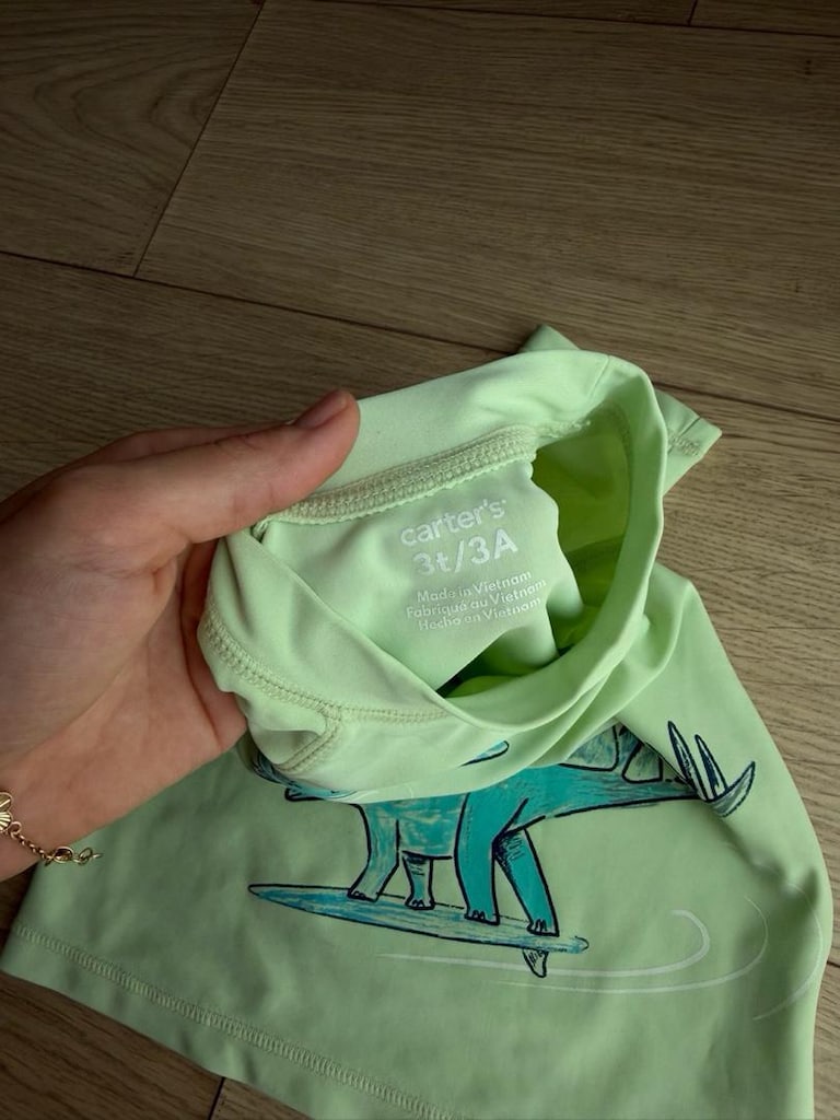 Carter’s Dinozor Desenli Koruyucu Mayo Set - 4