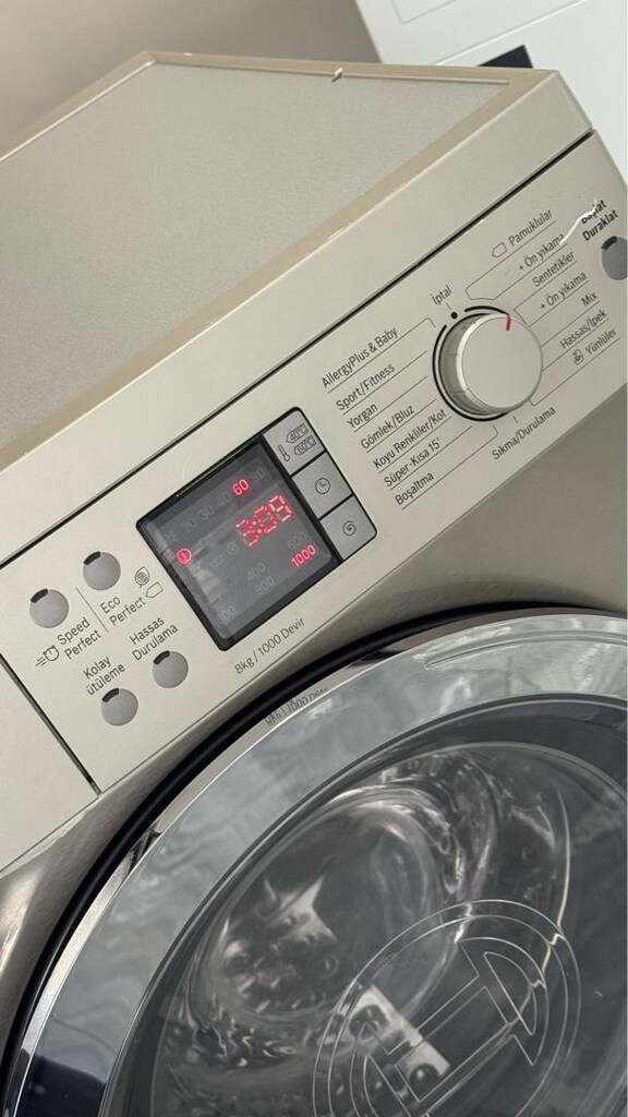 Bosch 8Kg/1000 Devir Çamaşır Makinesi - 5