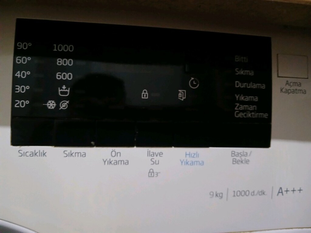 Beko 9 kg 1000 Devir A+++ Çamaşır Makinesi - 3