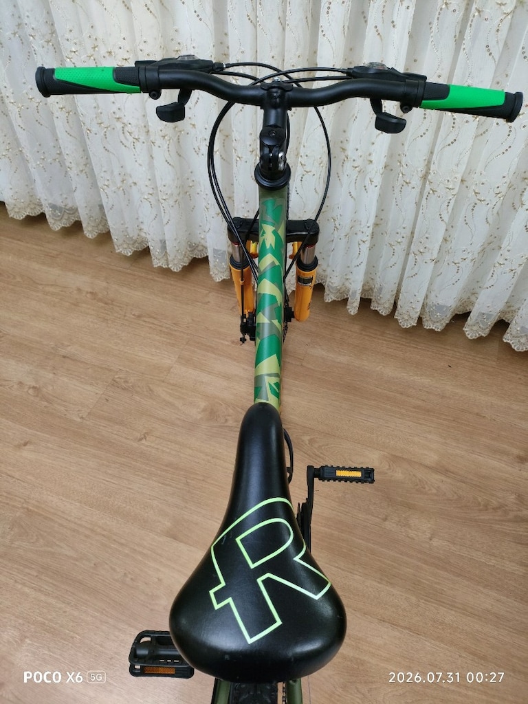 Tertemiz, komple bakımlı 24" Bianchi Spider 401 disk frenli bisiklet - 7