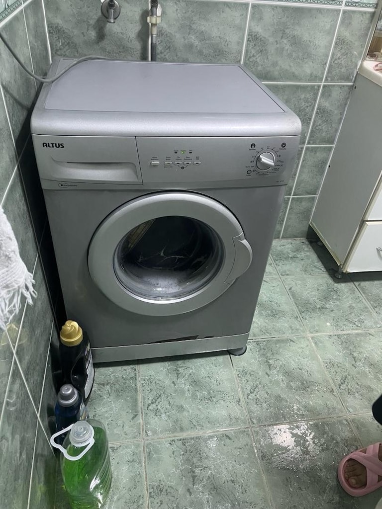 ALTUS ÇAMAŞIR MAKİNASI SAAT GİBİ ÇALIŞIYOR 8 KĞ S - 3