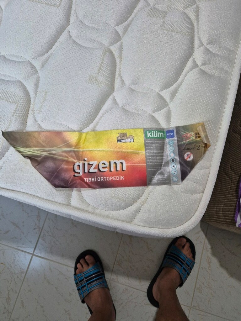 Baza Başlık Yatak 90x190 temiz yeni gibi az kullanıldı 2adet 9000TL - 3