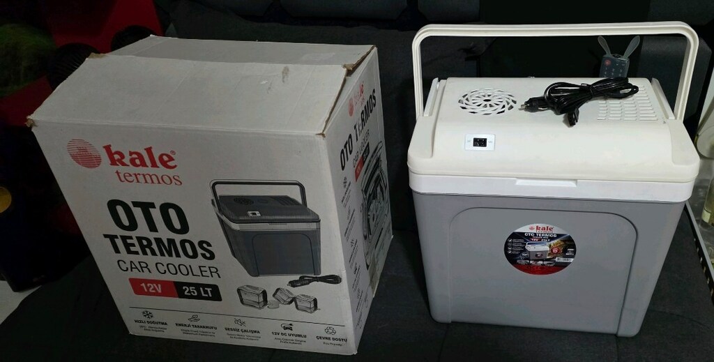Kale Termos 25 LT 12V Araç İçi Soğutucu Termos. Sıfır. - 15