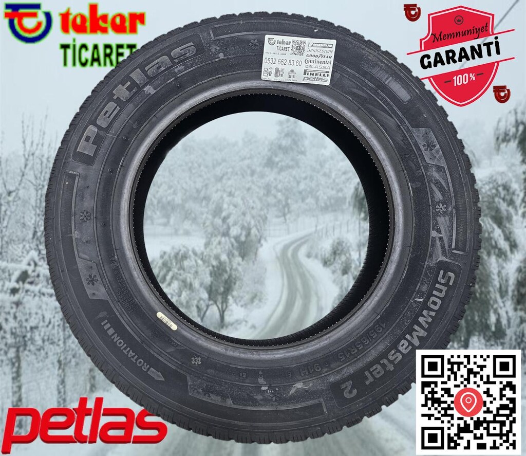 195 65 15 Petlas Snowmaster 2 #kış & kar lastiği# Teker Ticaret - 2