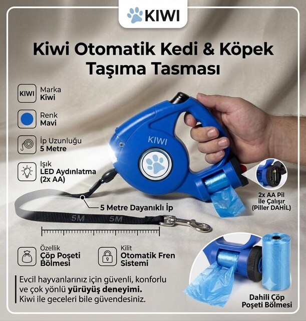 Işıklı Kedi & Köpek Tasması
