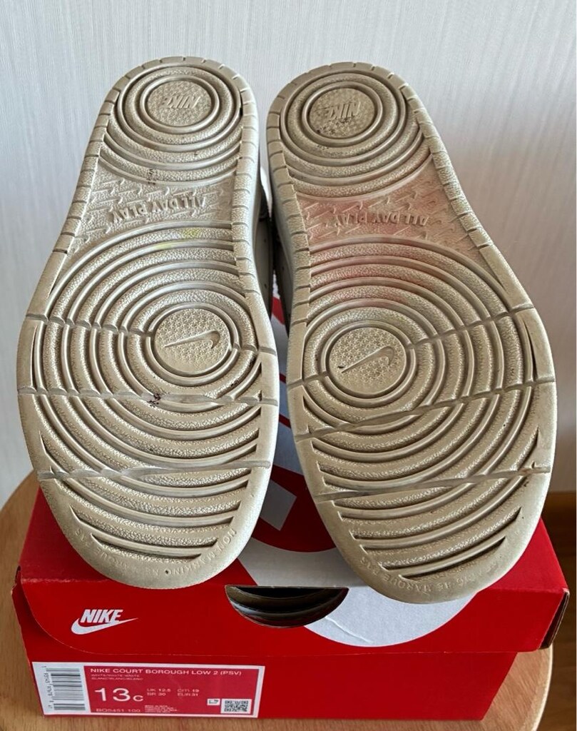 Nike beyaz çocuk spor ayakkabısı - 6