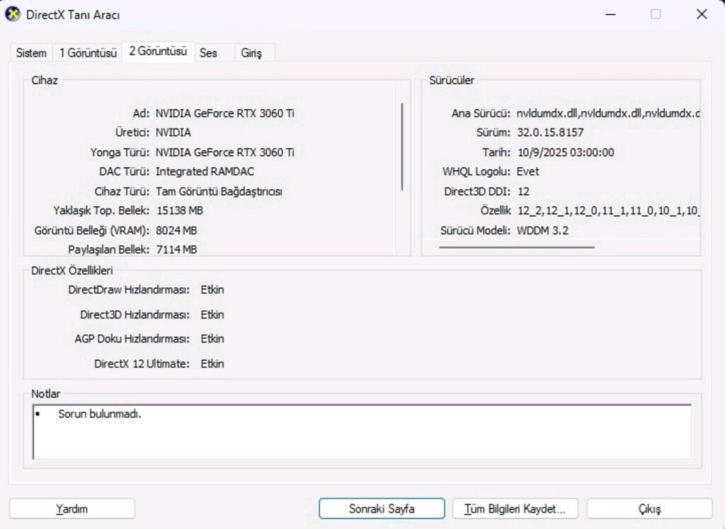 RTX 3060 Tİ LI YANINDA MONİTÖRLÜ SİSTEM ACİLL !! - 7