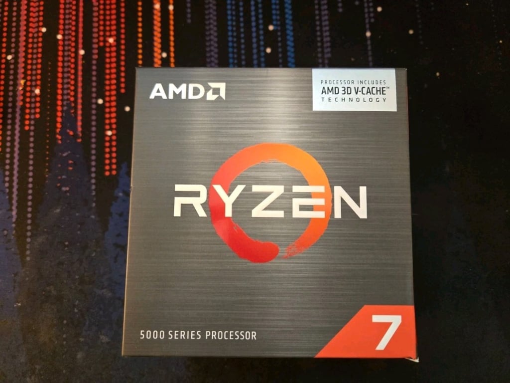 AMD Ryzen 5800x3D İşlemci Temiz Cihaz - 4