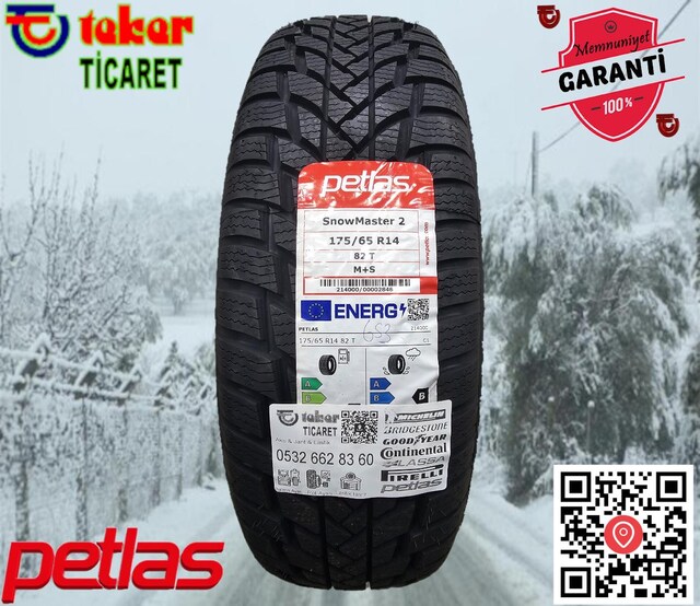 175 65 14 Petlas Snowmaster 2 #kış & kar lastiği# Teker Ticaret 2026