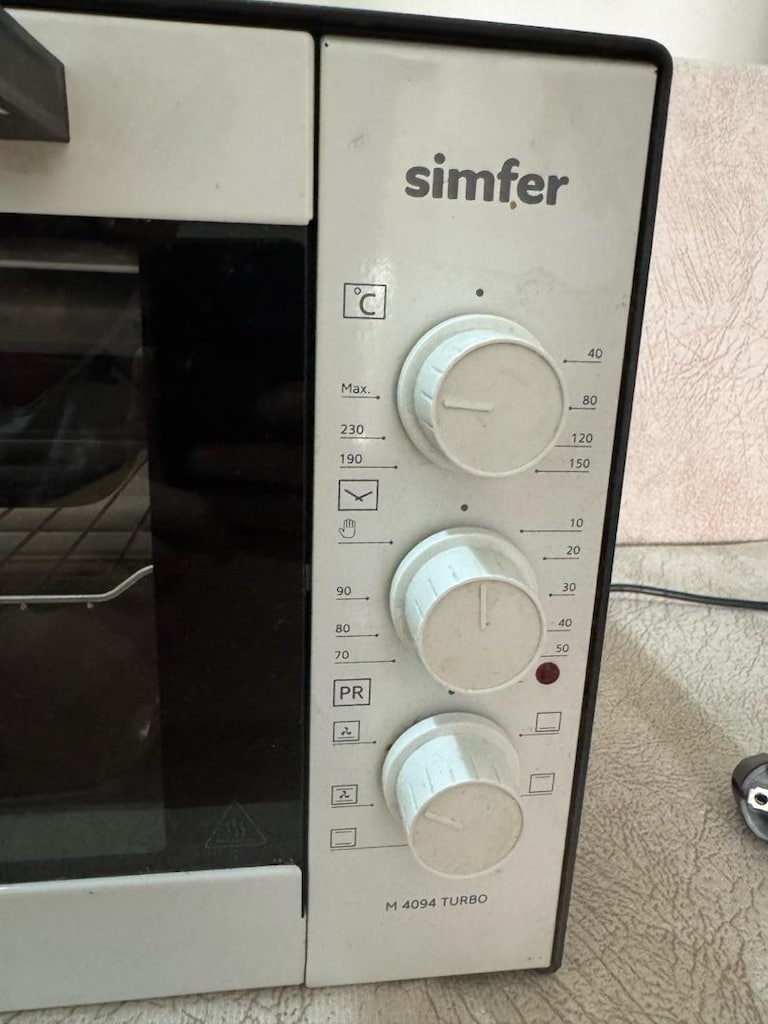 Simfer M4094 Turbo 40 Lt Fanlı Midi Fırın – Çalışır Durumda - 5