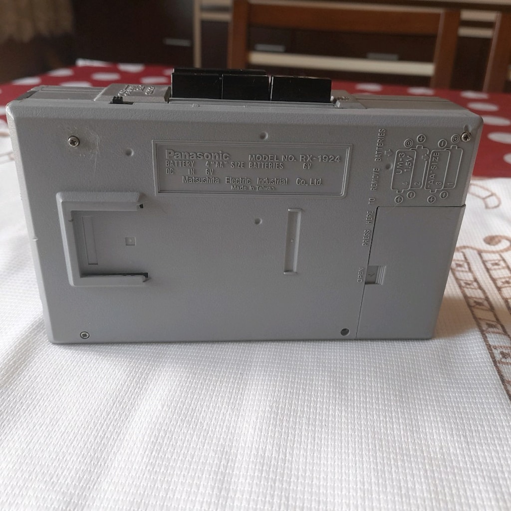 Vintage Panasonic RX-1924battery Bozuk/Yedek Parçalık” - 12