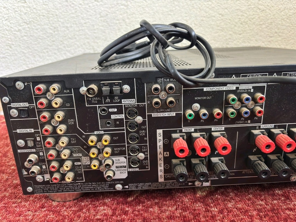 Pioneer VSX-D514 çok kanallı (5.1) dijital ses/video receiver amfi - 2