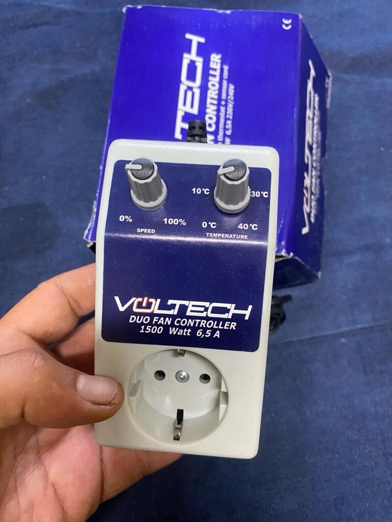 Voltech Duo Fan Controller 1500W Sıfır - 5