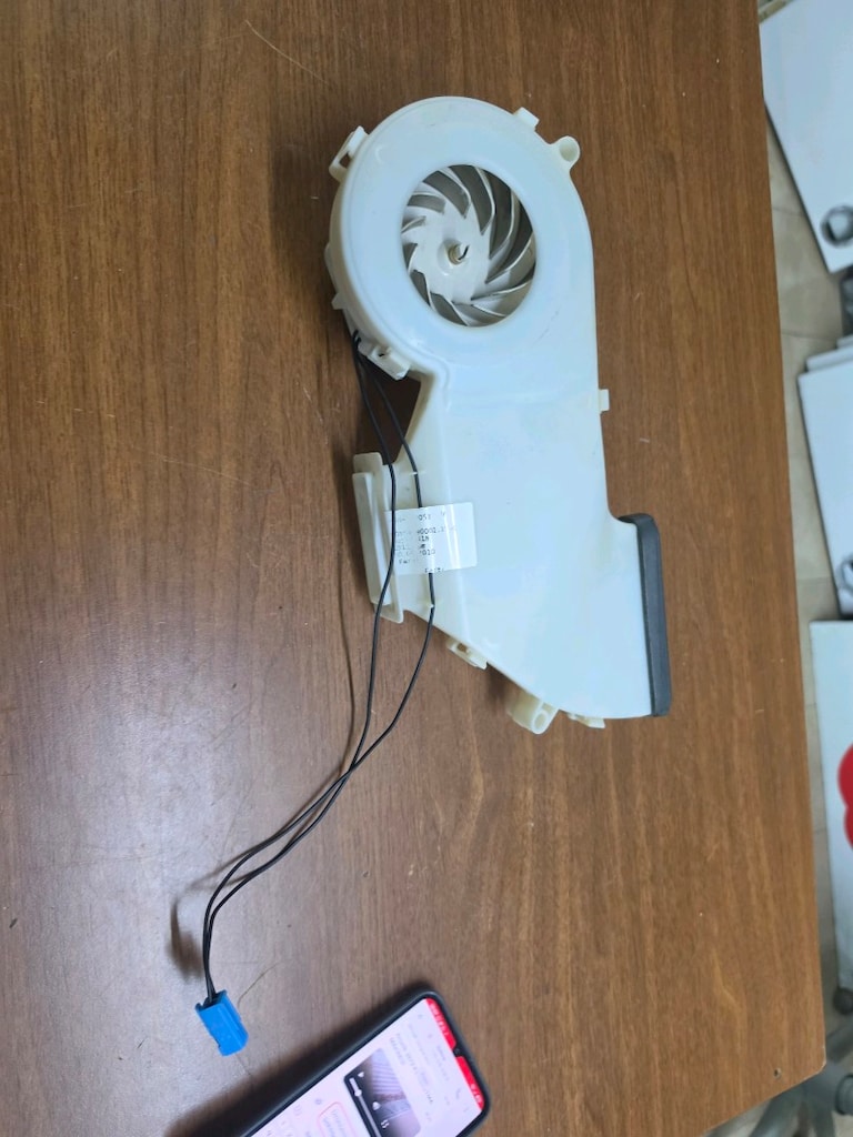 Buzdolabı Hava Üfleme / Evaporatör Fan Motoru ve Kanalı (Orijinal) - 5