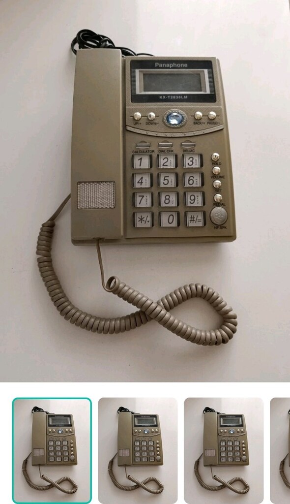 EV VE BÜRO TELEFON U NOSTALJİK TEMİZ SORUNSUZ ADET FİYATIDIR - 2