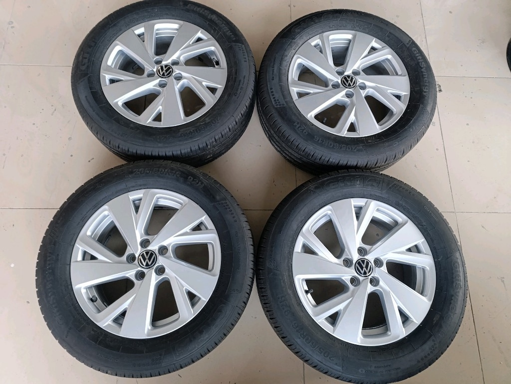 16 5x100 taigo orjinal jant lastik takımı sıfır ayarında - 2