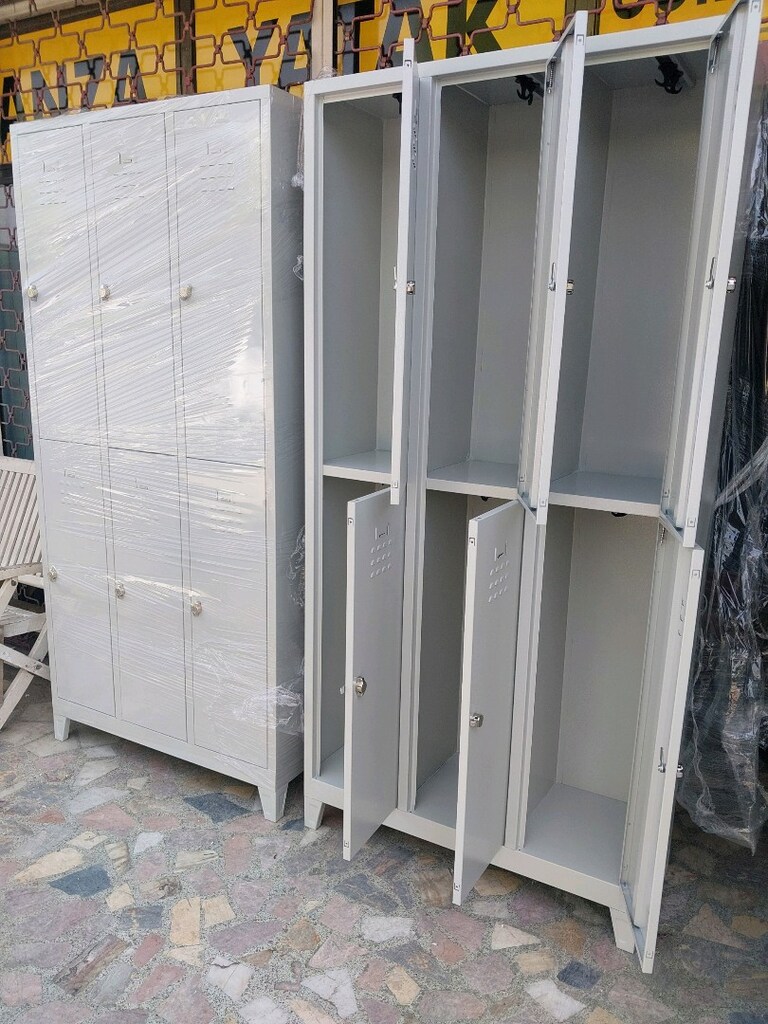 6 KAPILI METAL SOYUNMA DOLABI ÜCRETSİZ TESLİMAT - 4