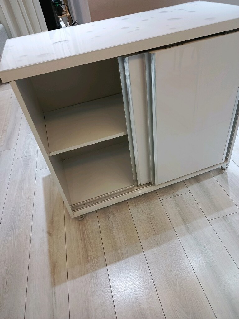 yeni ayarında taş gibi mdfden yapılma sürgülü ayakkabı dolabı - 3